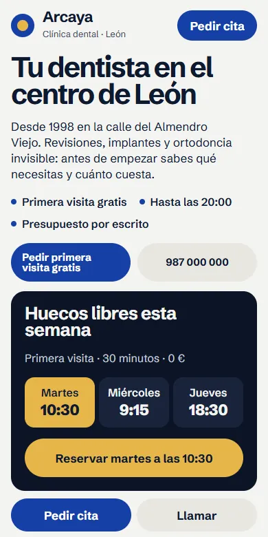 La misma web rediseñada (ejemplo)