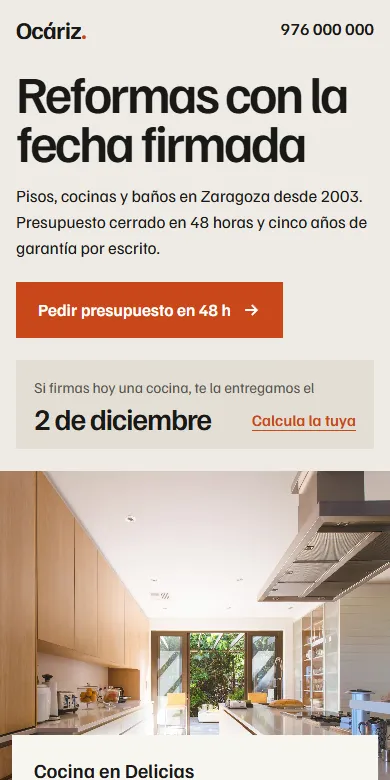 La misma web rediseñada (ejemplo)